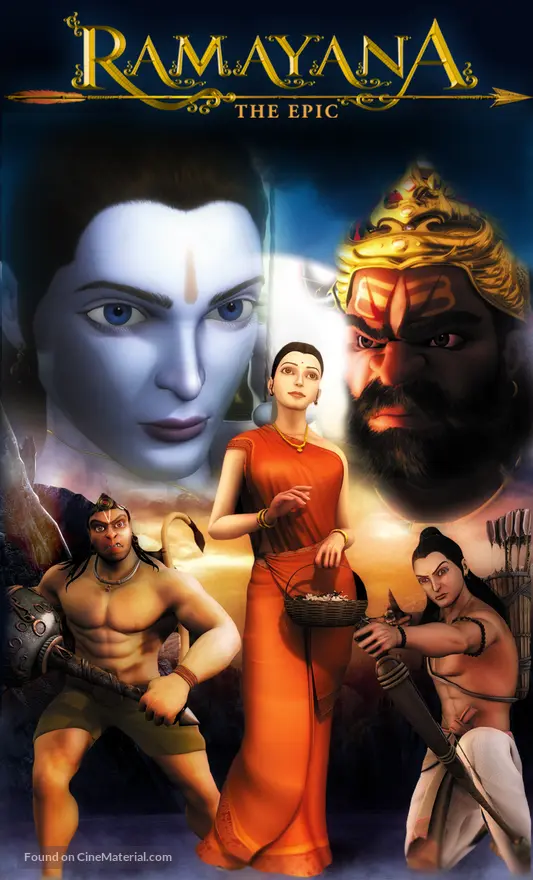 Download Ramayana The Epic Full Movie In Hindi Ramayana: The Epic (2010) Indian movie poster