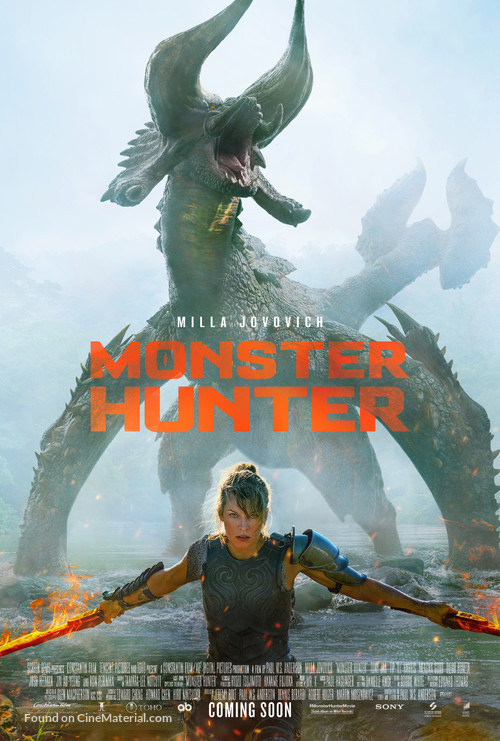 Monster Hunter - British Movie Poster