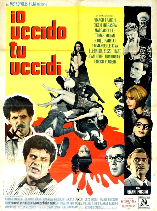 Io uccido, tu uccidi - Italian Movie Poster