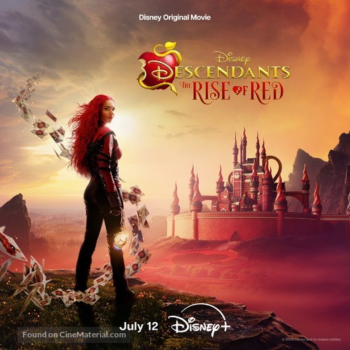 Descendants: The Rise of Red - Movie Poster