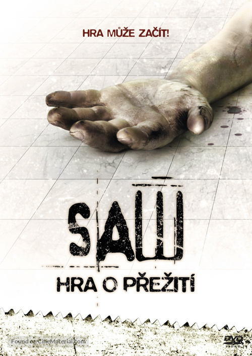 Saw - Czech DVD movie cover