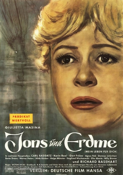 Jons und Erdme - German Movie Poster