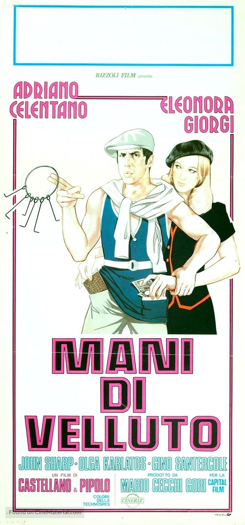 Mani di velluto - Italian Movie Poster