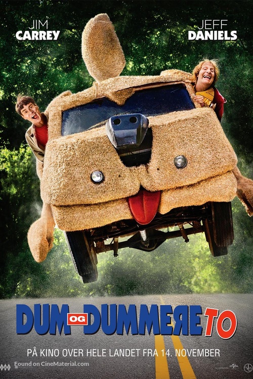 Dumb and Dumber To - Norwegian Movie Poster
