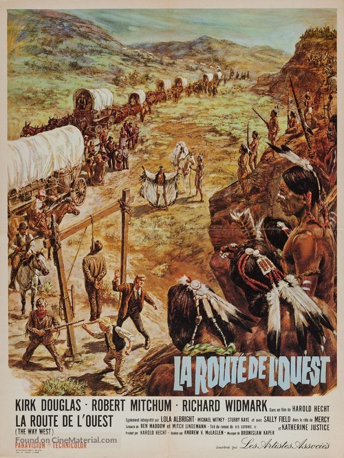The Way West - French Movie Poster