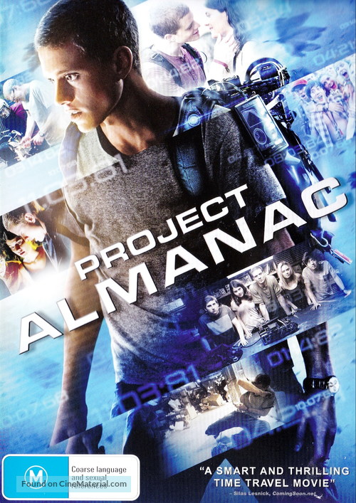 Project Almanac - Australian DVD movie cover