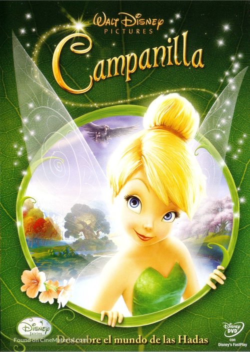 Tinker Bell - Spanish DVD movie cover