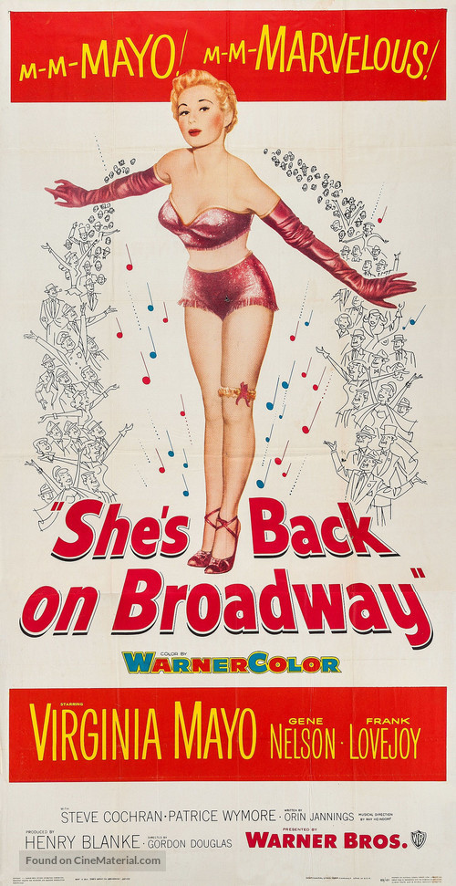 She&#039;s Back on Broadway - Movie Poster