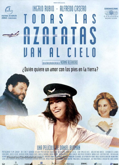 Todas las azafatas van al cielo - Spanish Movie Poster