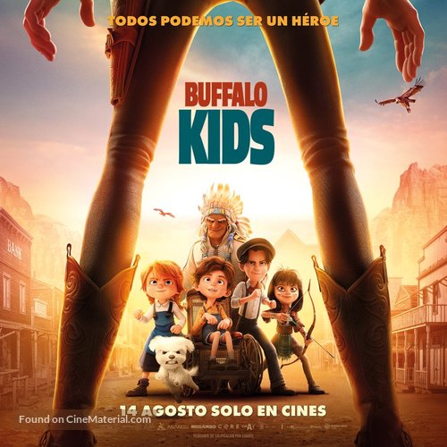 Buffalo Kids - Spanish Movie Poster