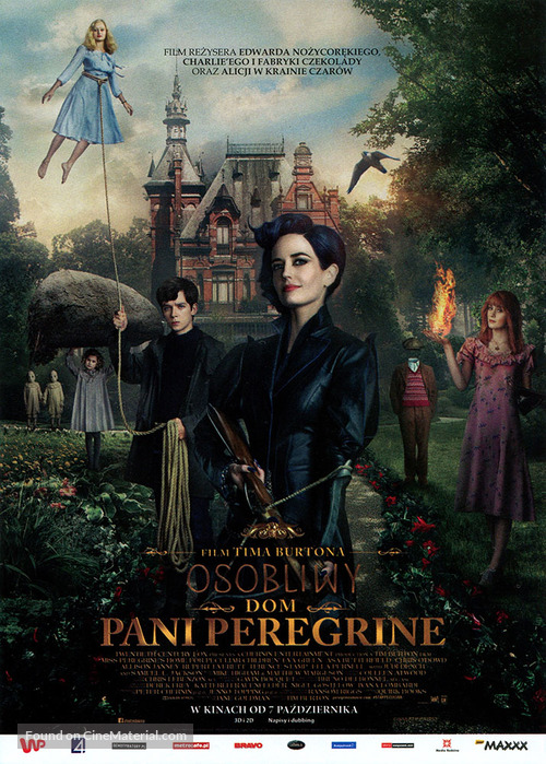 Miss Peregrine&#039;s Home for Peculiar Children - Polish Movie Poster