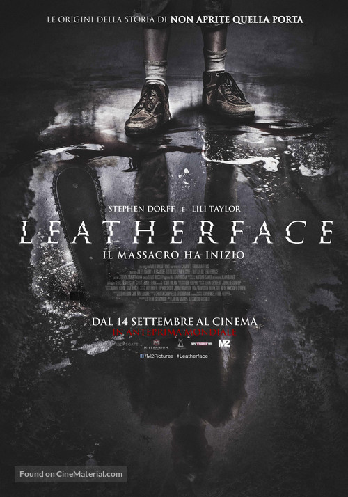 Leatherface - Italian Movie Poster