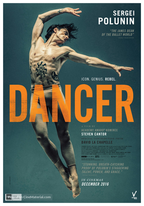 Dancer - New Zealand Movie Poster