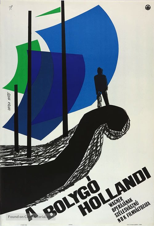 Der fliegende Holl&auml;nder - Hungarian Movie Poster