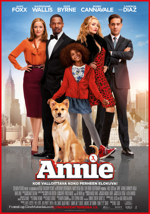Annie - Finnish Movie Poster
