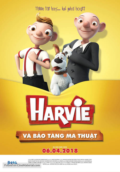 Hurv&iacute;nek a kouzeln&eacute; muzeum - Vietnamese Movie Poster