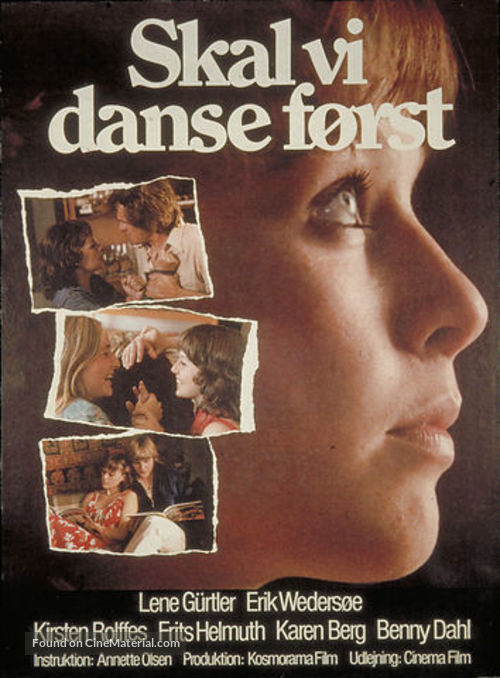 Skal vi danse f&oslash;rst? - Danish Movie Poster