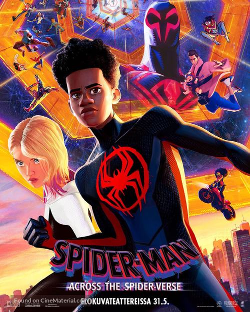 Spider-Man: Across the Spider-Verse - Finnish Movie Poster