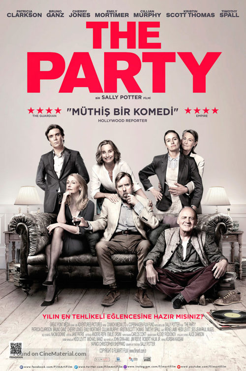 The Party - Turkish Movie Poster