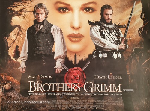 The Brothers Grimm - British Movie Poster