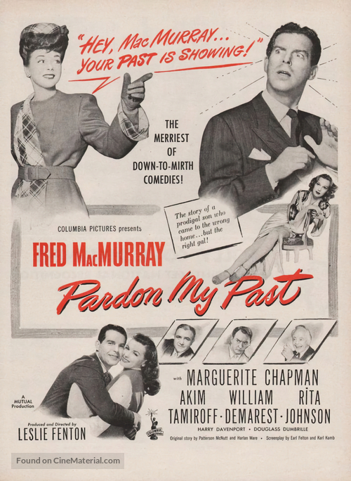 Pardon My Past - Movie Poster