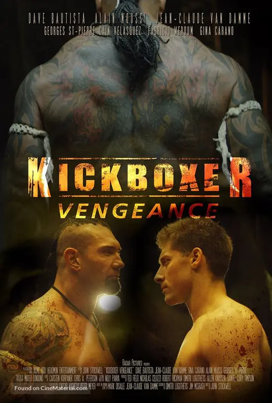 Kickboxer: Vengeance - Movie Poster