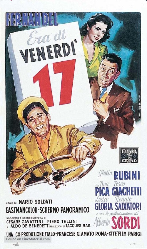 Era di venerd&igrave; 17 - Italian Movie Poster