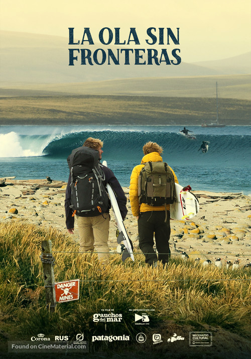 La ola sin fronteras - Argentinian Movie Poster