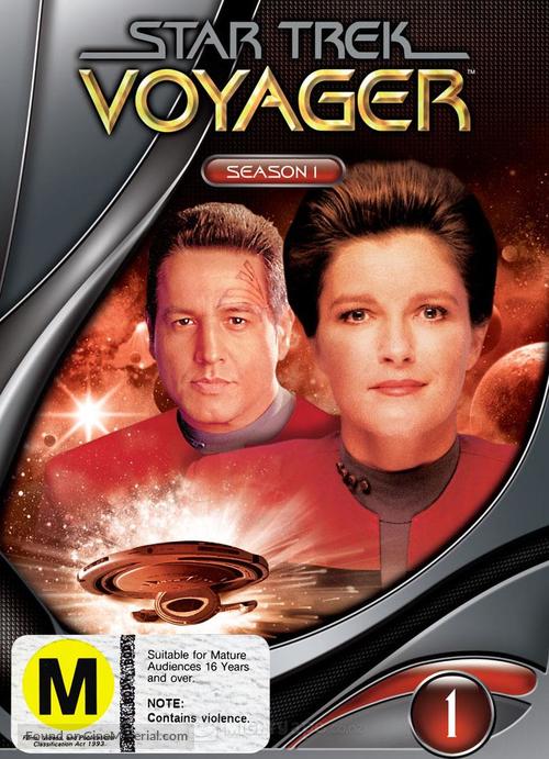 &quot;Star Trek: Voyager&quot; - New Zealand DVD movie cover