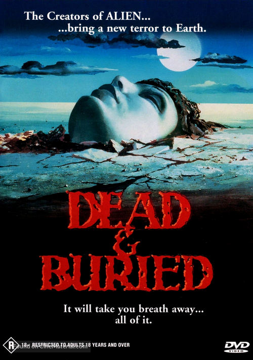 Dead &amp; Buried - Australian DVD movie cover