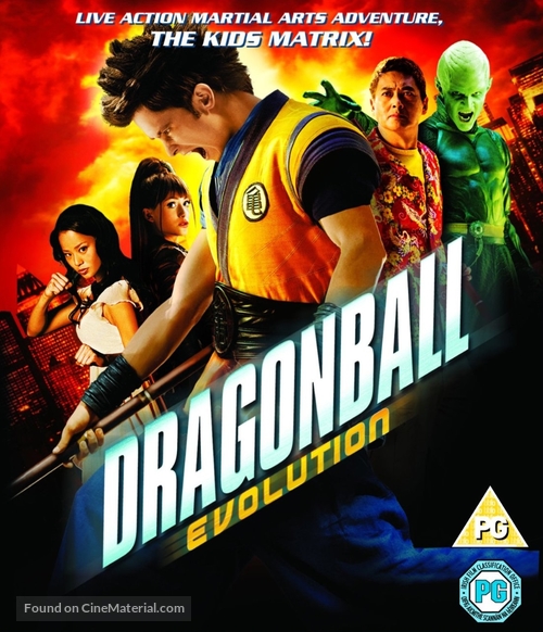 Dragonball Evolution - British Movie Cover