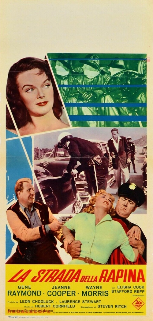 Plunder Road - Italian Movie Poster