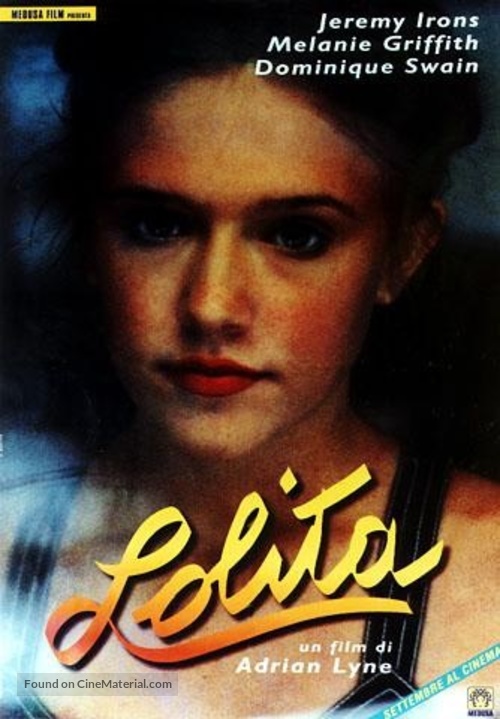 Lolita - Italian DVD movie cover
