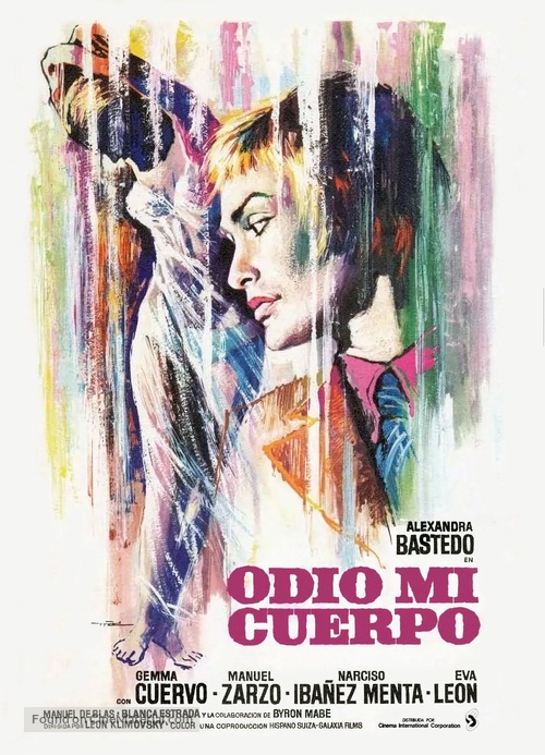 Odio mi cuerpo - Spanish Movie Poster