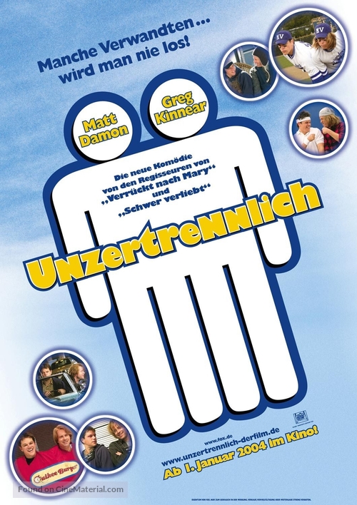 Stuck On You - German Movie Poster