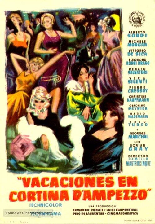 Vacanze d&#039;inverno - Spanish Movie Poster