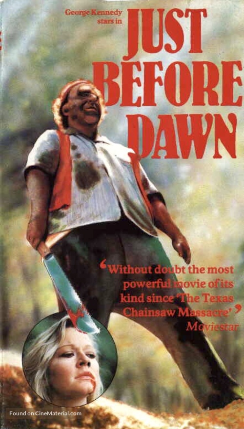 Just Before Dawn - British Movie Poster