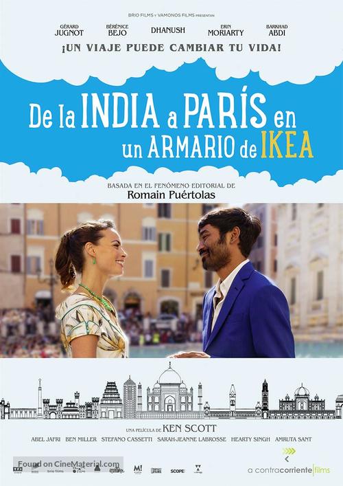 The Extraordinary Journey of the Fakir - Spanish DVD movie cover