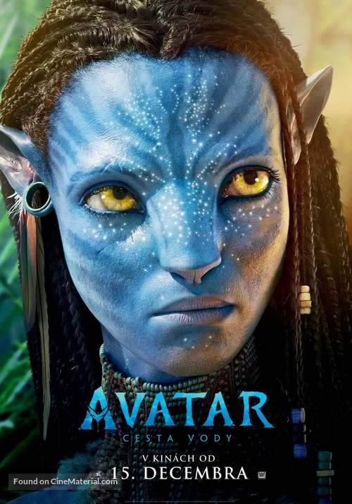 Avatar: The Way of Water - Slovak Movie Poster