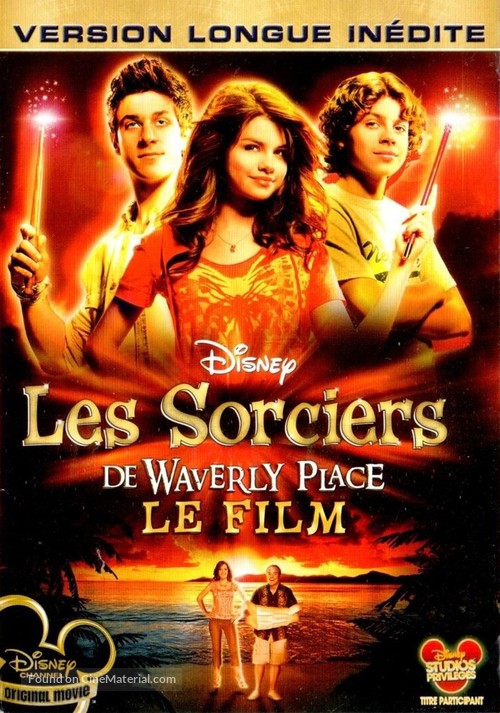 Wizards of Waverly Place: The Movie - French DVD movie cover