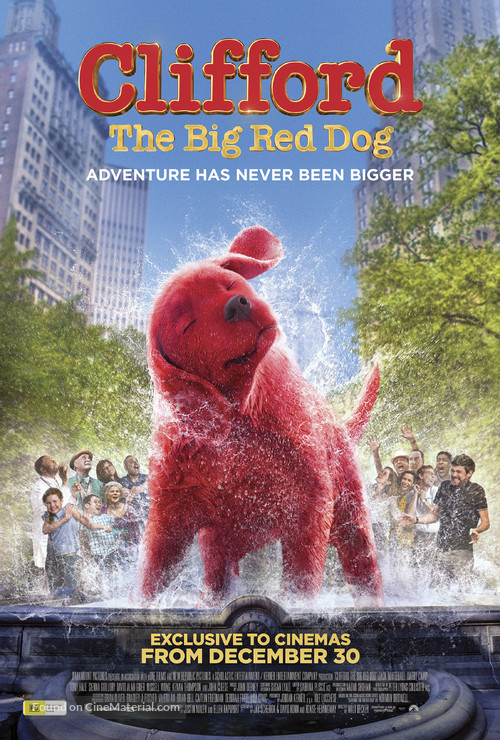 Clifford the Big Red Dog - Australian Movie Poster
