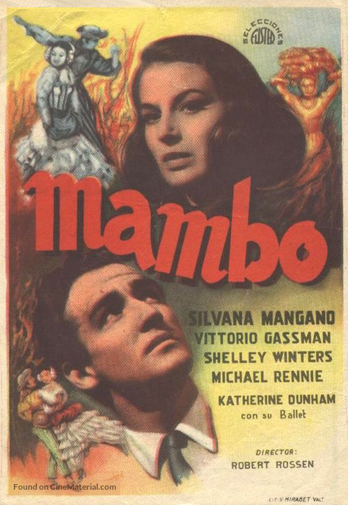 Mambo - Spanish Movie Poster
