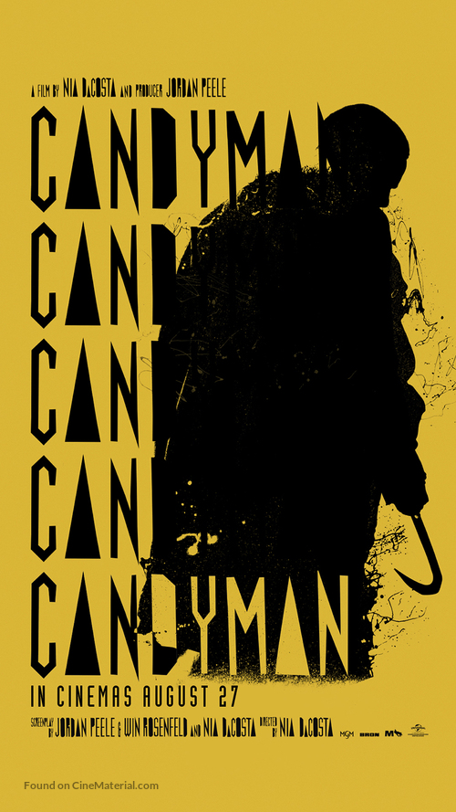 Candyman - British Movie Poster