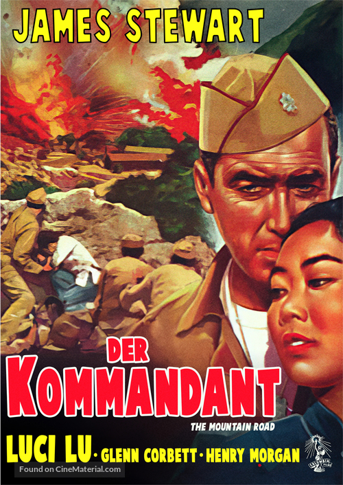 The Mountain Road - German Movie Cover