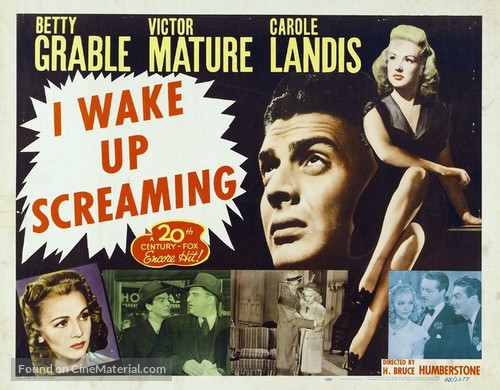 I Wake Up Screaming - Movie Poster