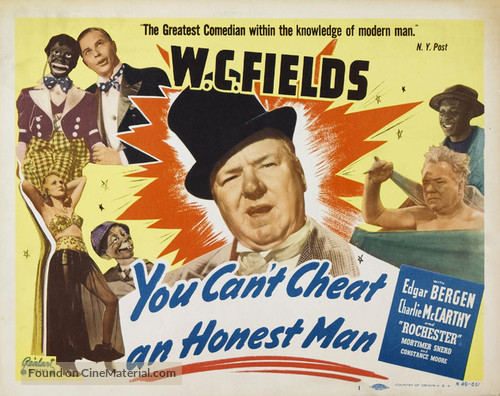 You Can&#039;t Cheat an Honest Man - Movie Poster