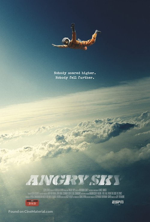 &quot;30 for 30&quot; Angry Sky - Movie Poster