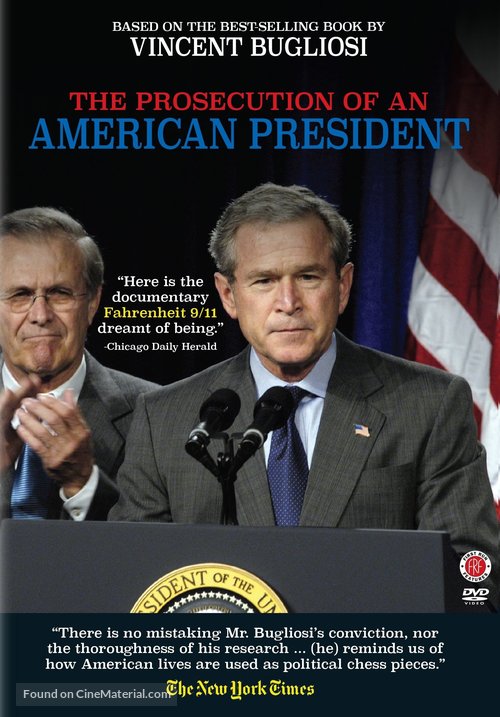 The Prosecution of an American President - DVD movie cover