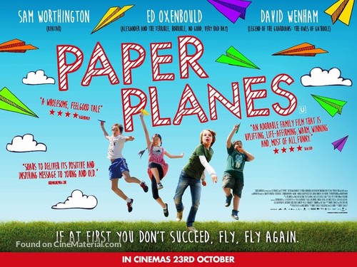 Paper Planes - British Movie Poster