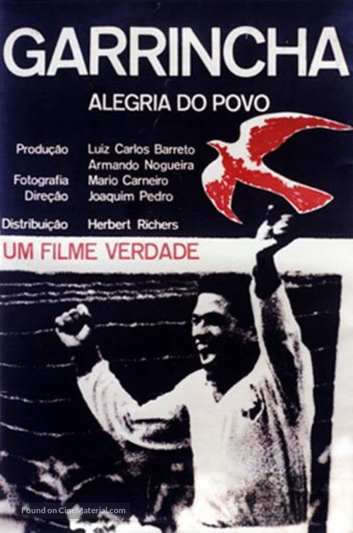 Garrincha - Alegria do Povo - Brazilian Movie Poster